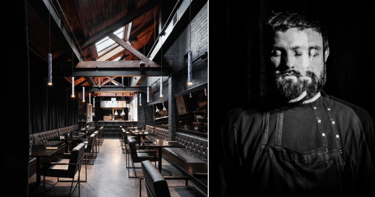 Alex Claridge and interior at The Wilderness