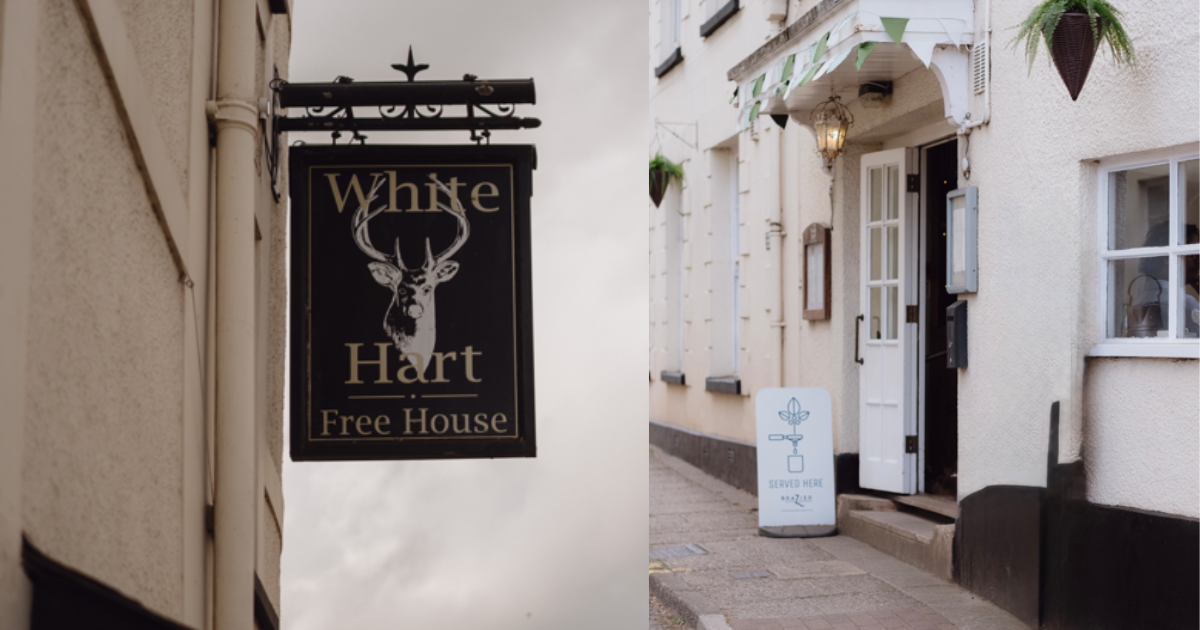 The White Hart in Wiveliscombe