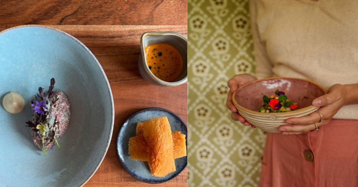 Dishes at Homestead Kitchen.