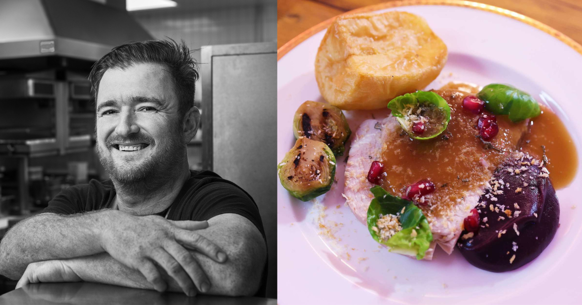 Jack Stein behind the pass.