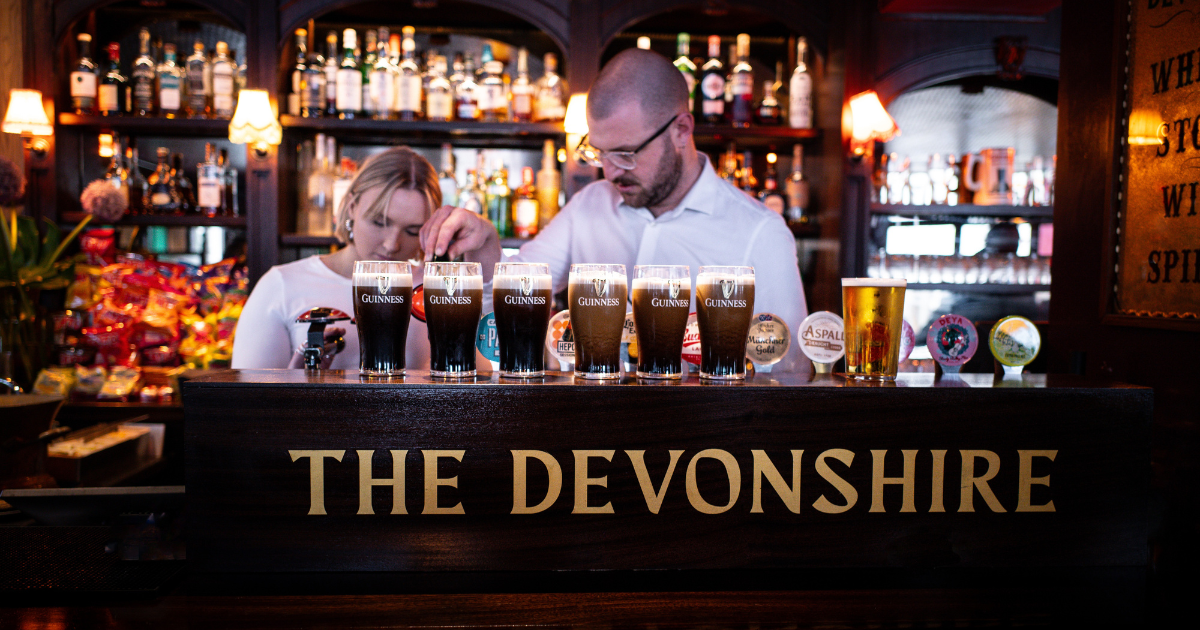 The Devonshire bar