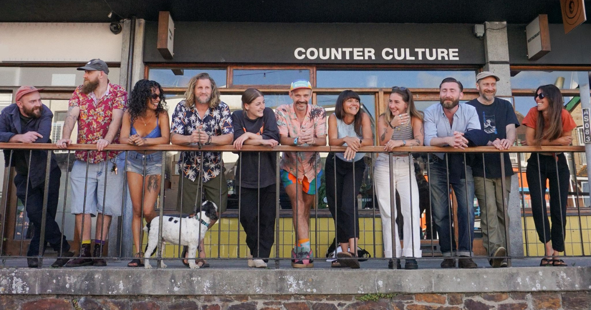 Team outside Counter Culture