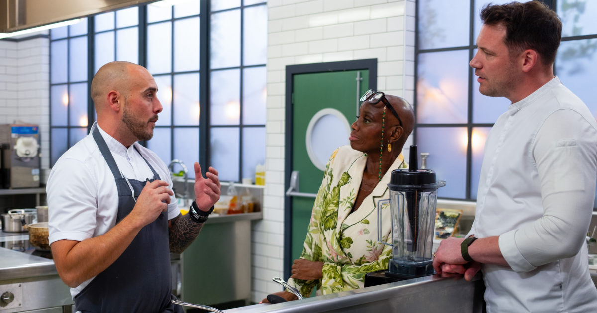 Carl Cleghorn on Great British Menu with Andi Oliver and Tommy Banks