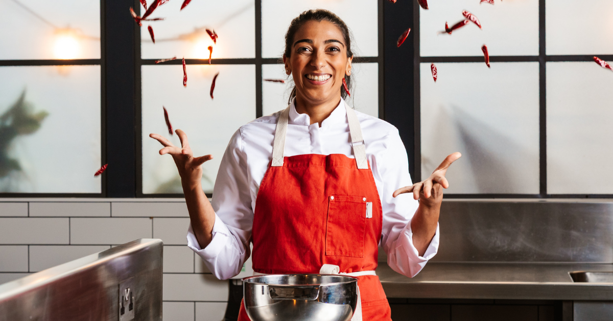 Nikita Pathakji in Great British Menu