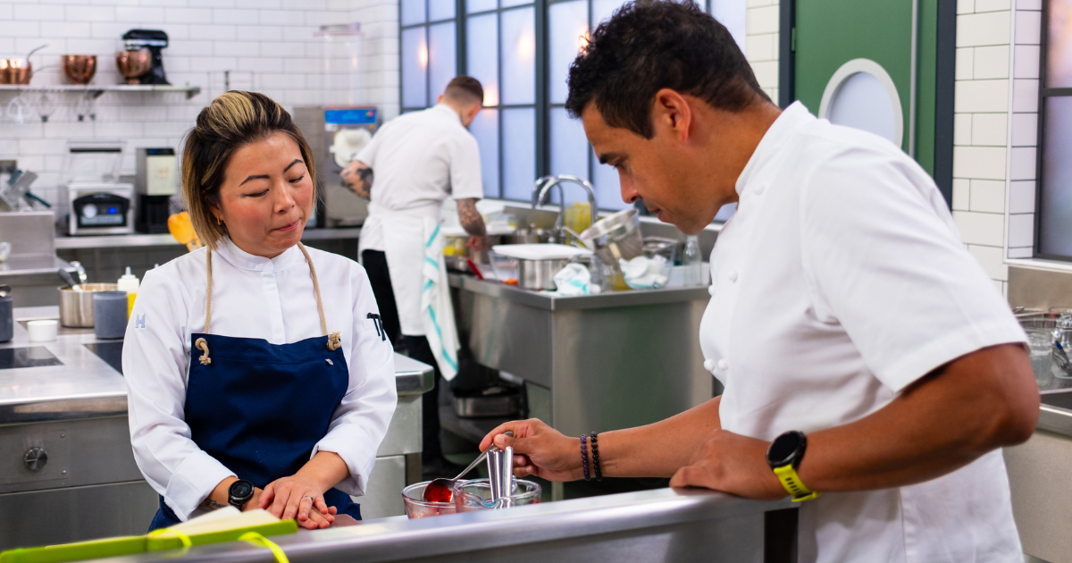 Weike Zhao on Great British Menu