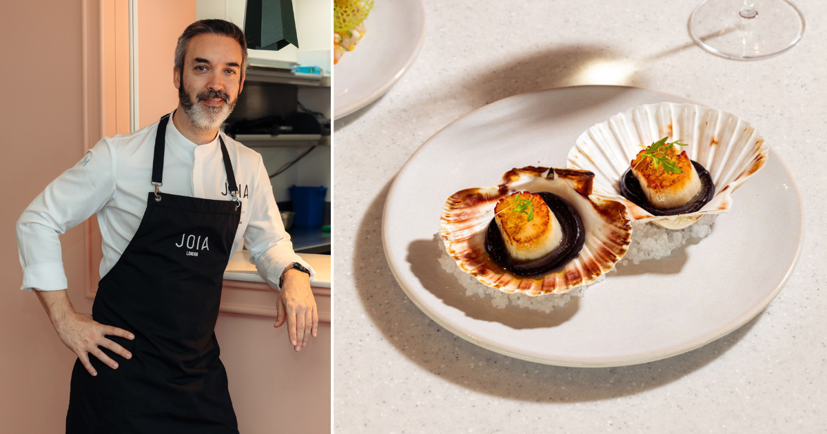 Henrique Sá Pessoa at JOIA in Battersea