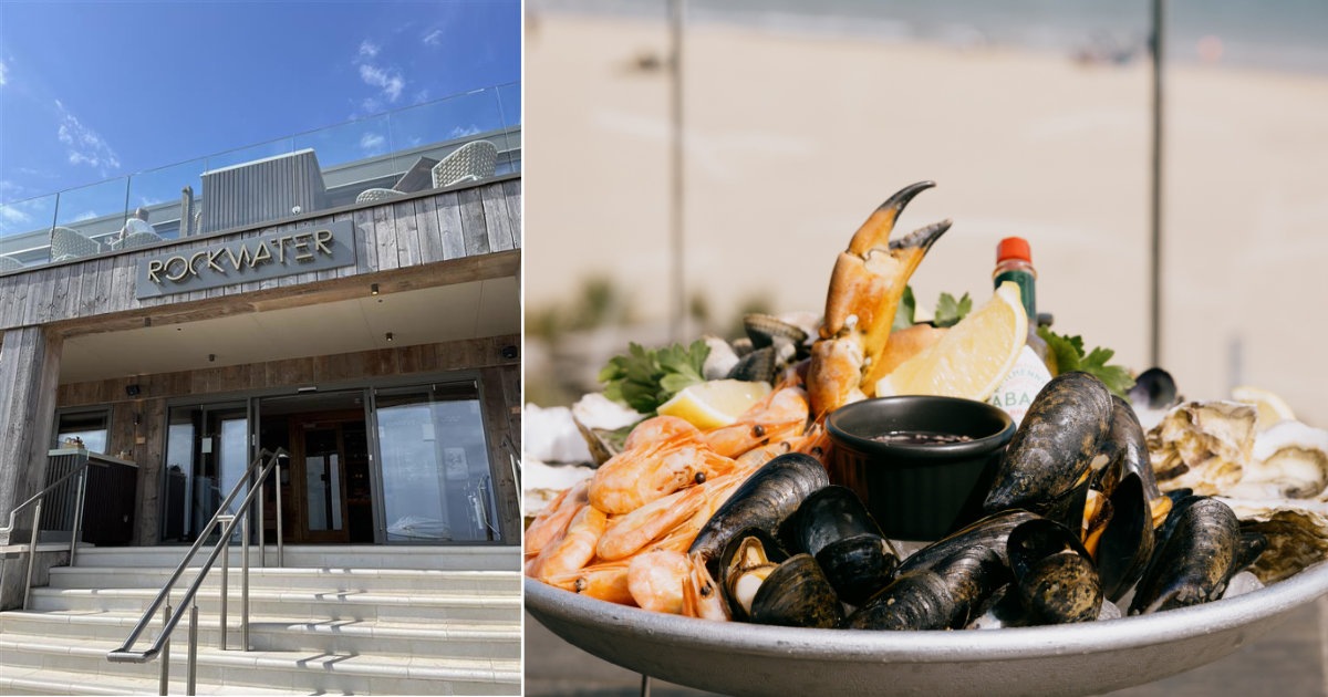 Rockwater restaurant in Branksome