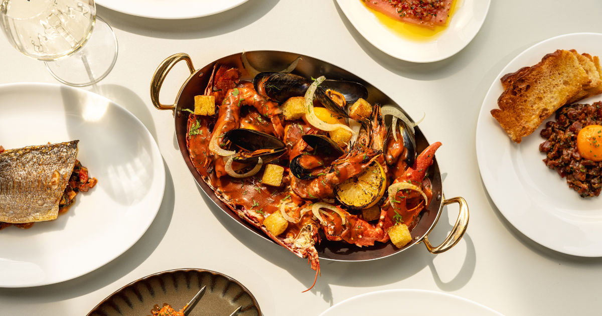 Food at Solaya in London