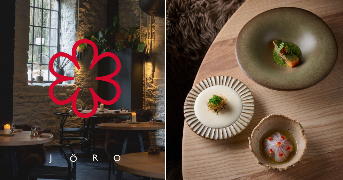 JÖRO restaurant interior and food