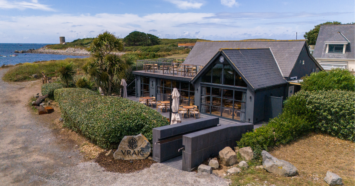 Exterior of Vraic on the Guernsey coast