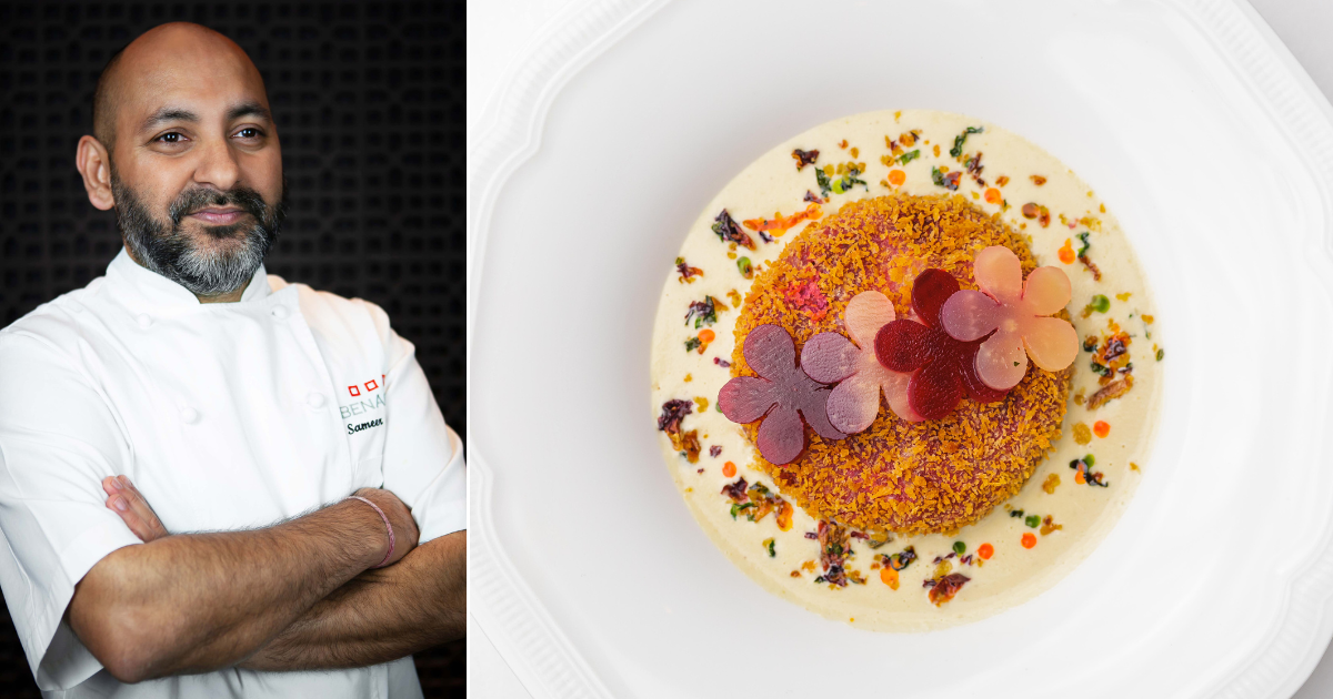 Sameer Taneja food at Michelin-starred Benares