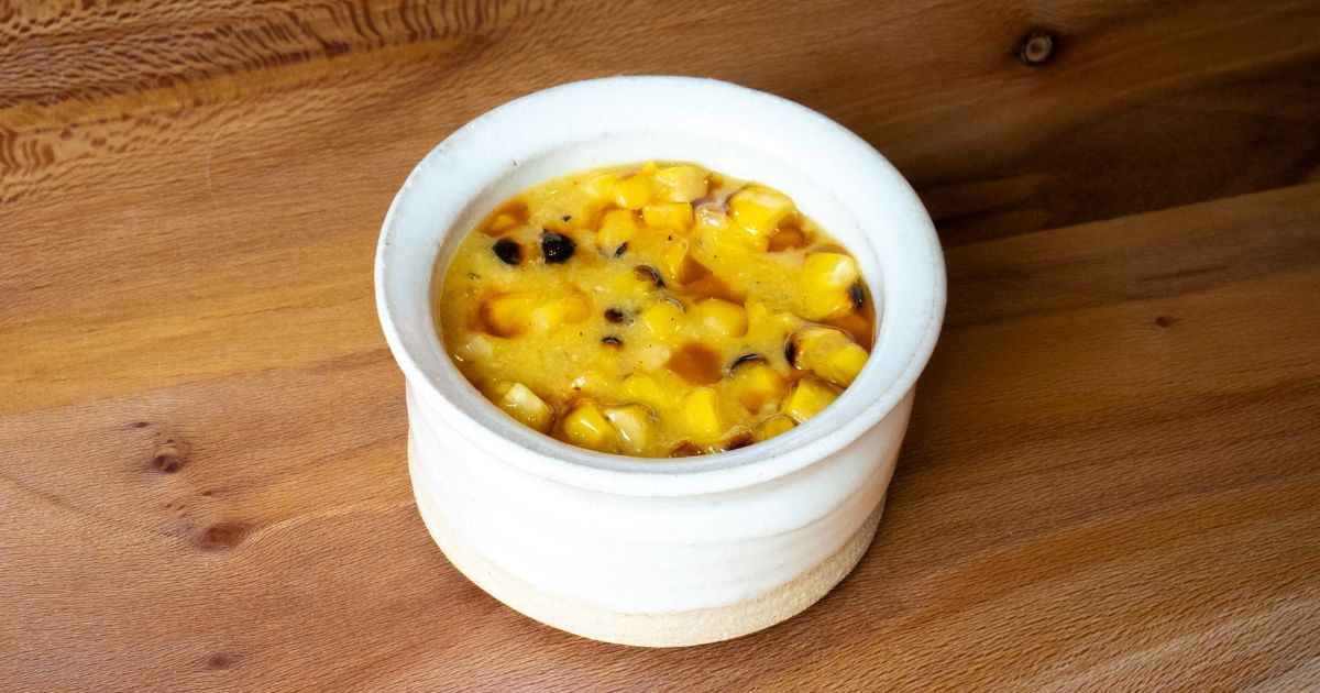 Sweetcorn chawanmushi