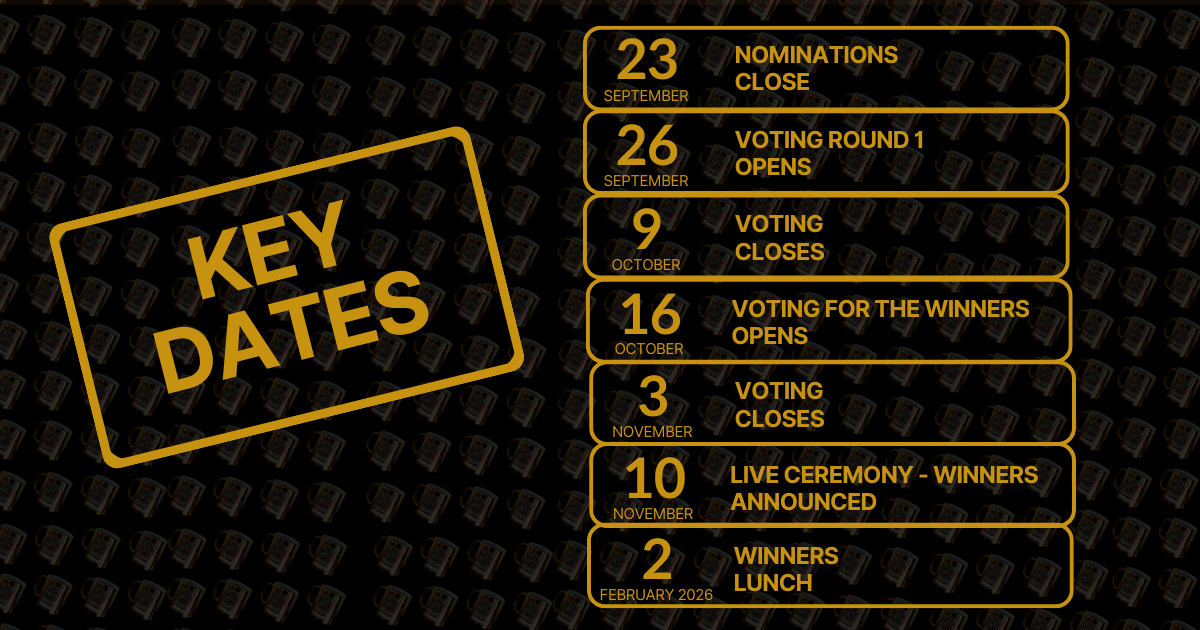 The Staff Canteen Awards 2025