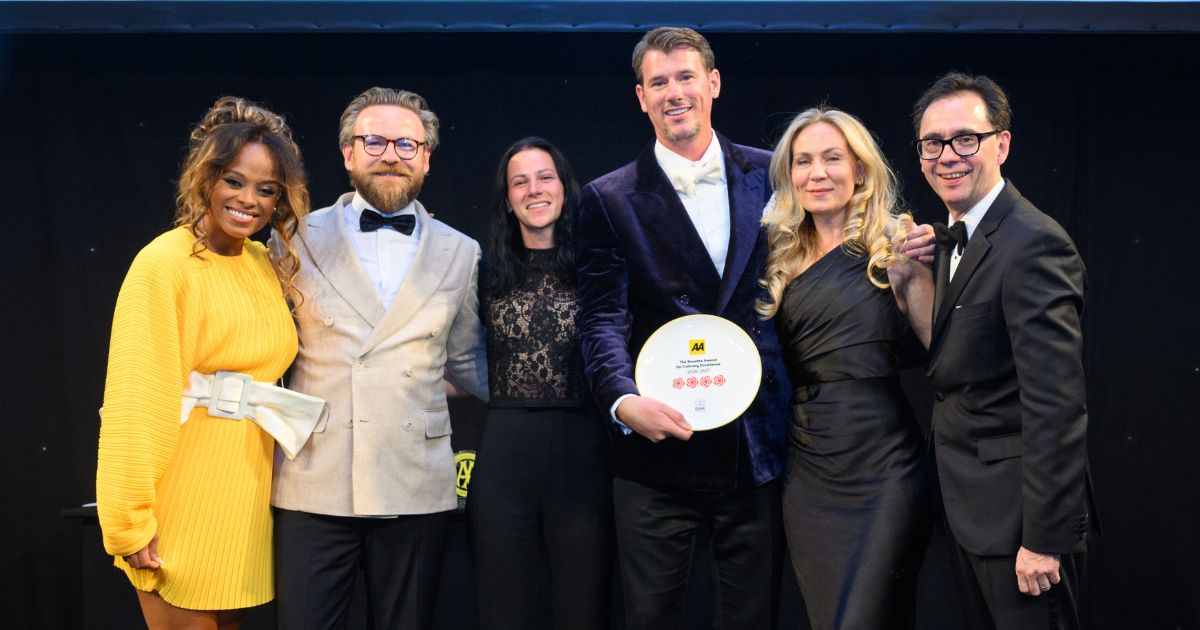 Adam Handling at the AA Awards 2026