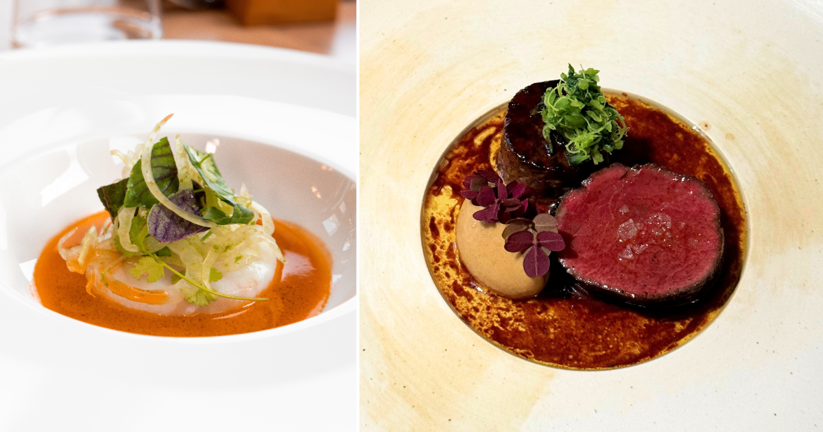 Food at Fifty Two at Rudding Park