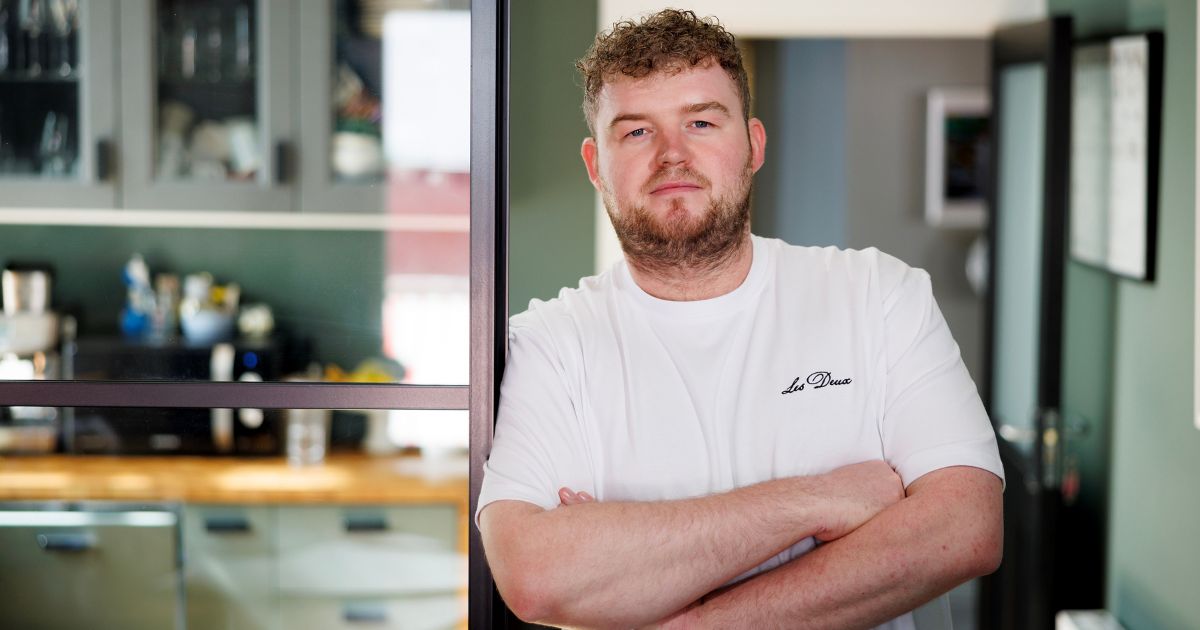 Adam Nevin in chef whites