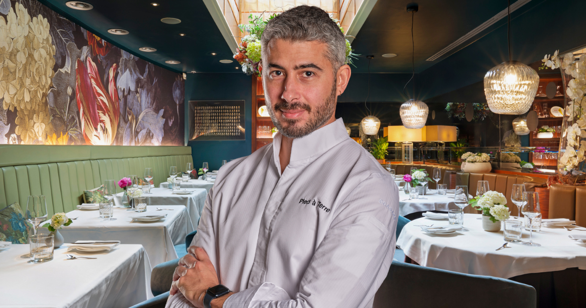 Alberto Cavaliere at Pied à Terre