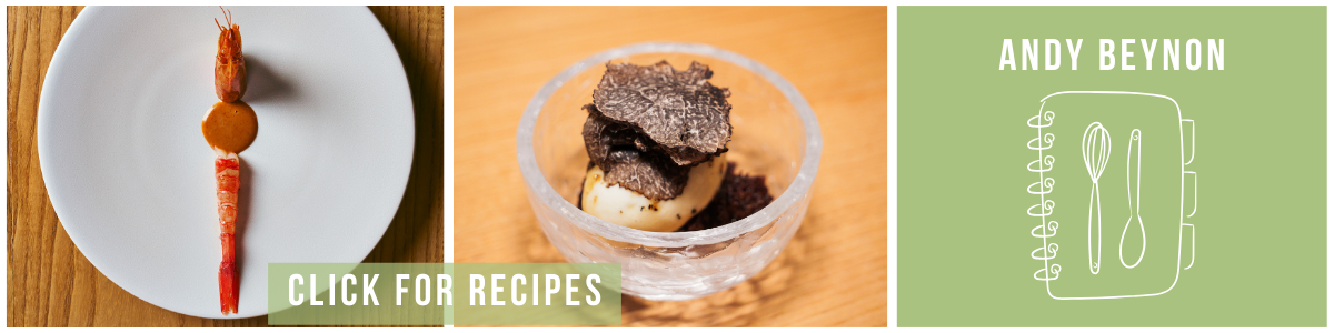 Andy Beynon Behind restaurant recipes