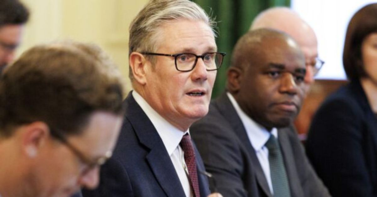 Keir Starmer whilst prime minister