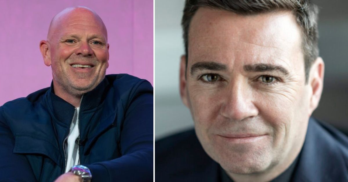 Tom Kerridge and Andy Burnham