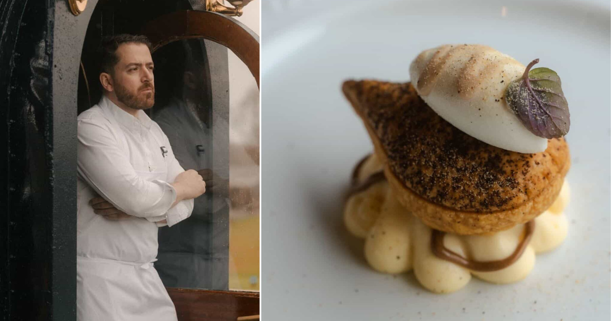 Angelo Vagiotis and food at The Pullman