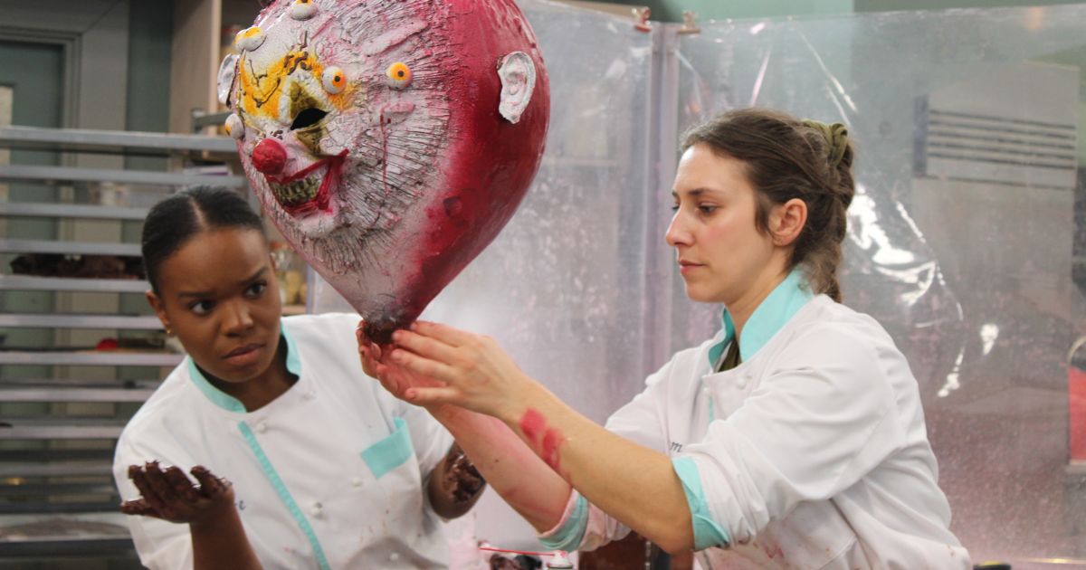 Emma and Flore on Bake Off: The Professionals