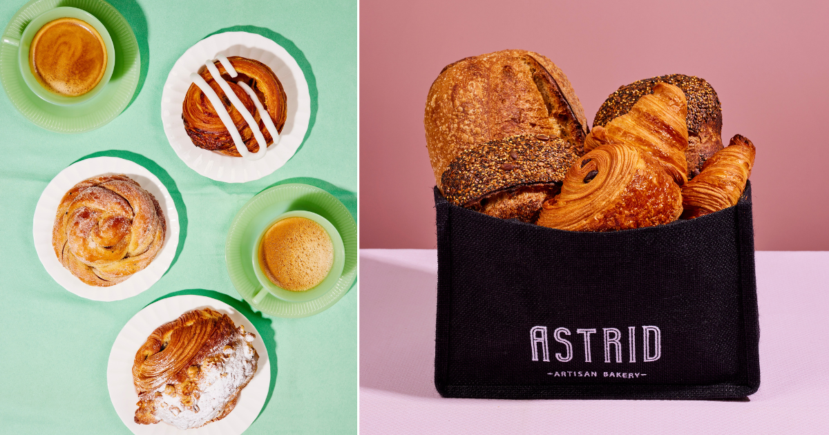 Pastries from Astrid bakery