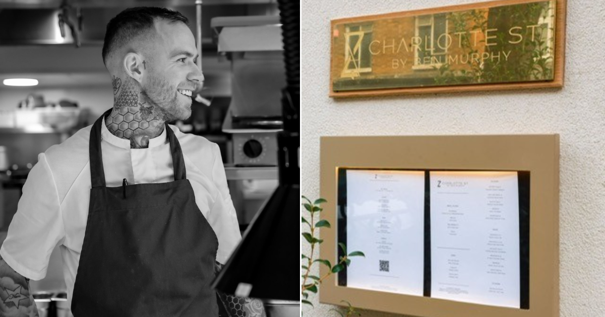 Ben Murphy at 74 Charlotte Street