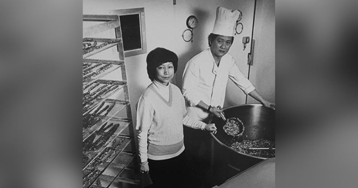 Bill Poon with his wife Cecilia