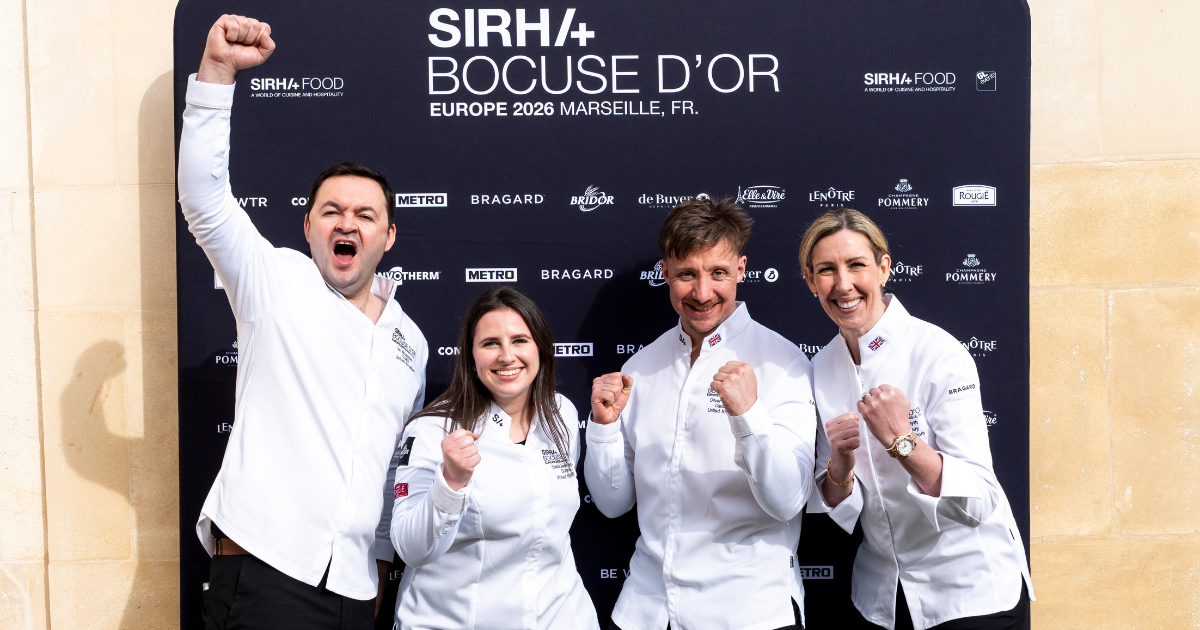 Oliver McGeorge, Stella Harris, Clare Smyth and Ian Musgrave