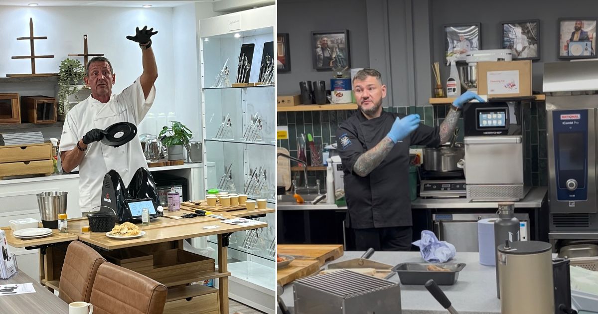 Metcalfe and Merrychef demos