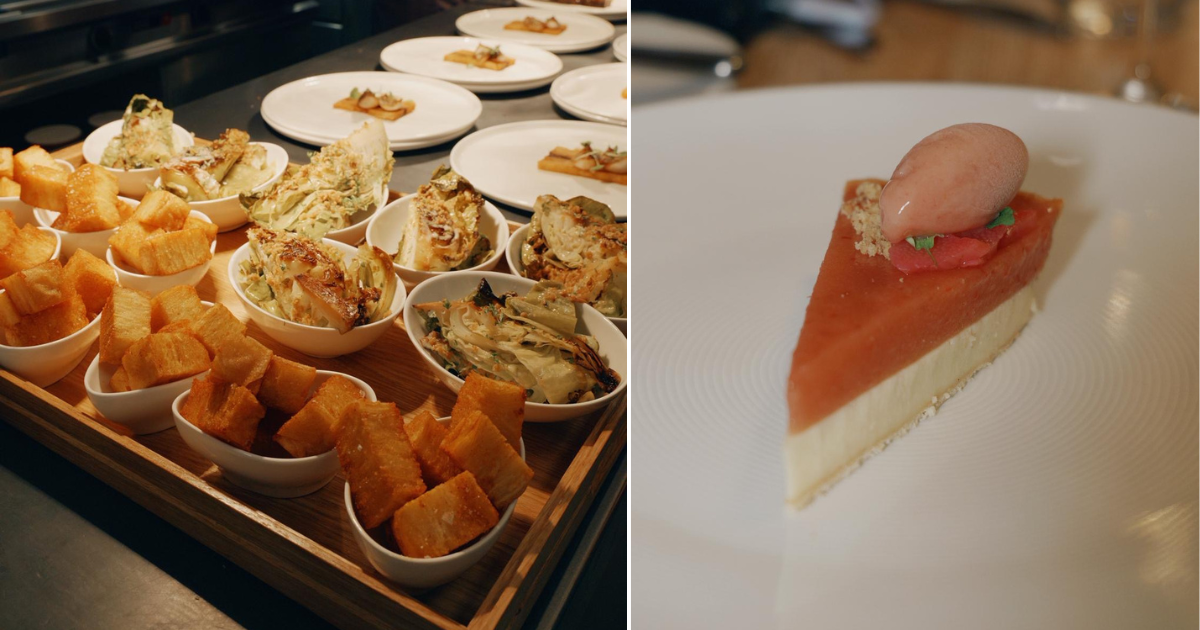 Food at 74 Charlotte Street