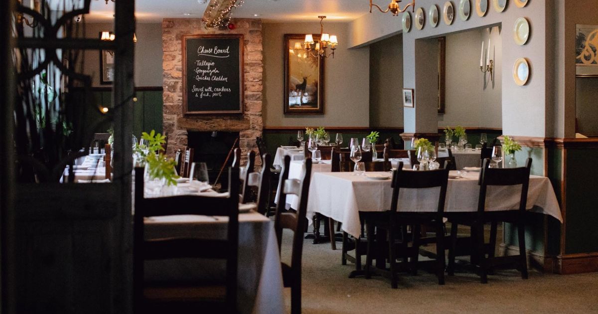 Interior at The White Hart, Wiveliscombe