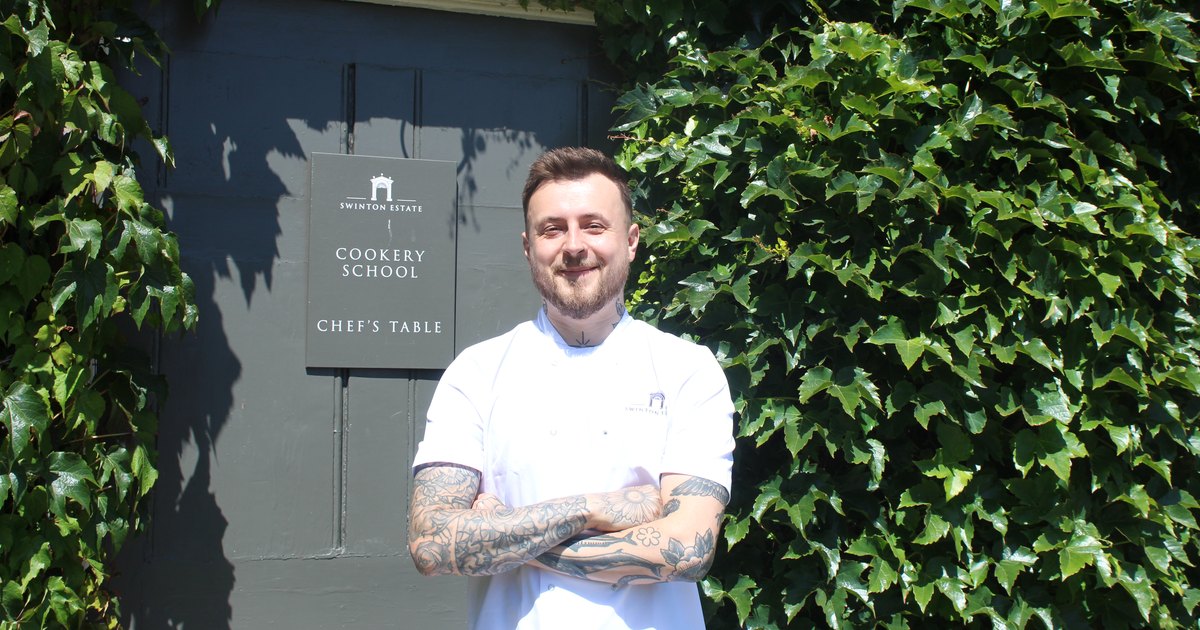 amie Keeble, head chef of the Chef's Table at Swinton Estate in North Yorkshire