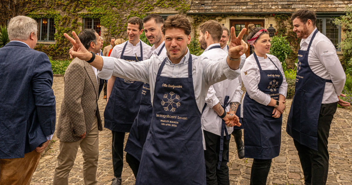 Ollie Bridgwater at Whatley Manor