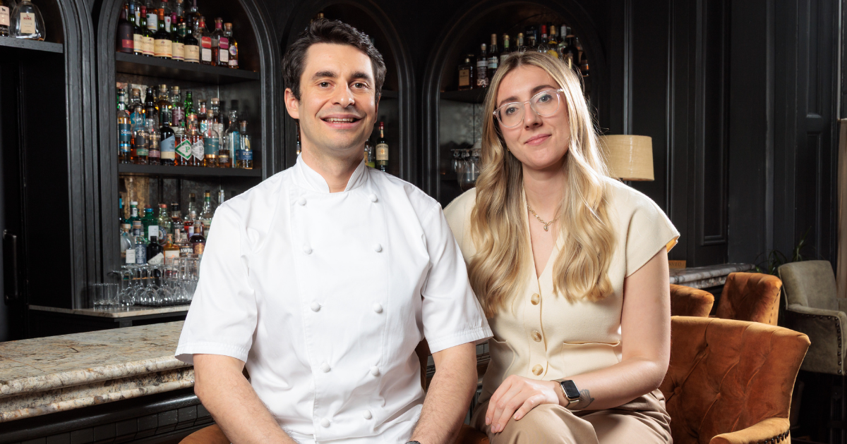 Chris McClurg and Alice Stewart at Regency House
