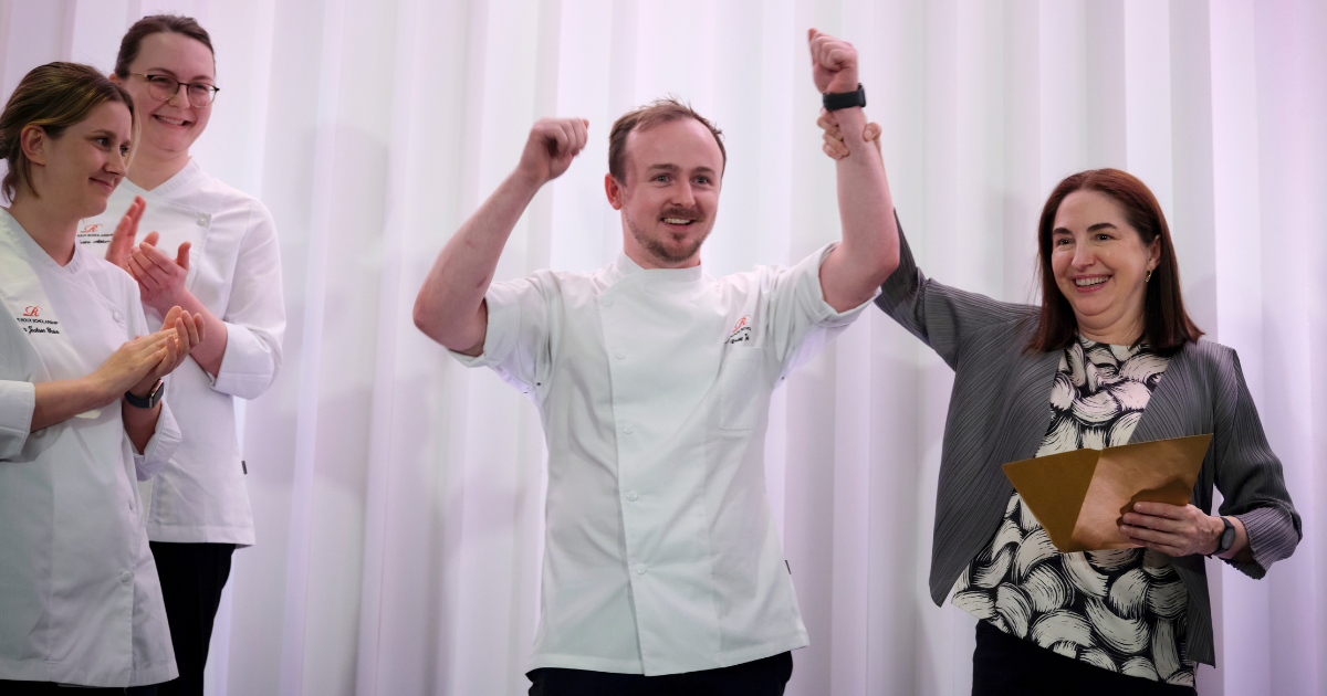 Craig Johnston won The Roux Scholarship in 2025