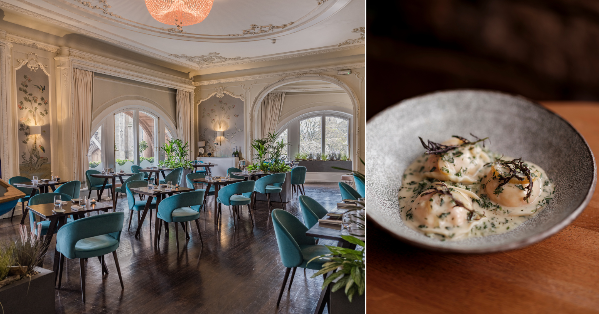 Dean Banks's relaunched restaurant 1925 at Pompadour
