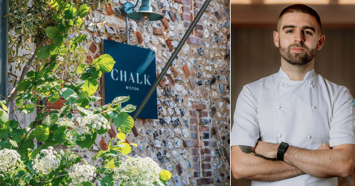 Wiston Chalk head chef Jordon Powell