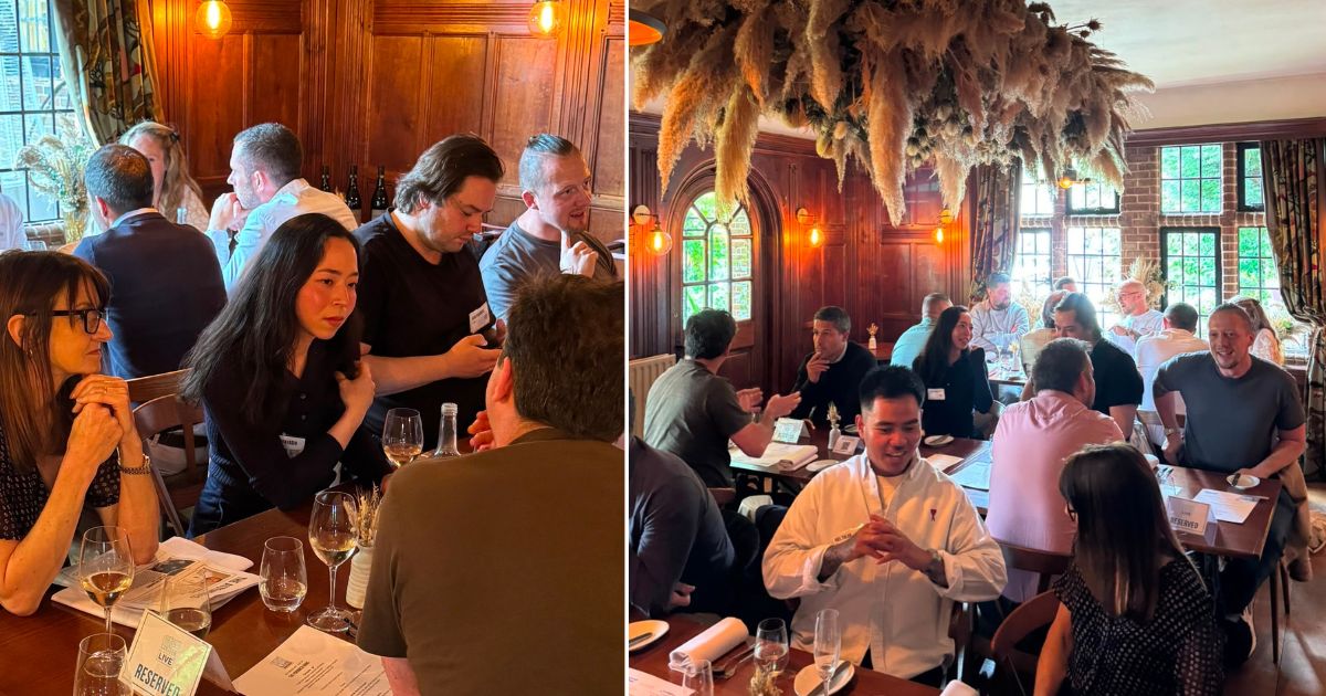 Networking chefs at The Fordwich Arms