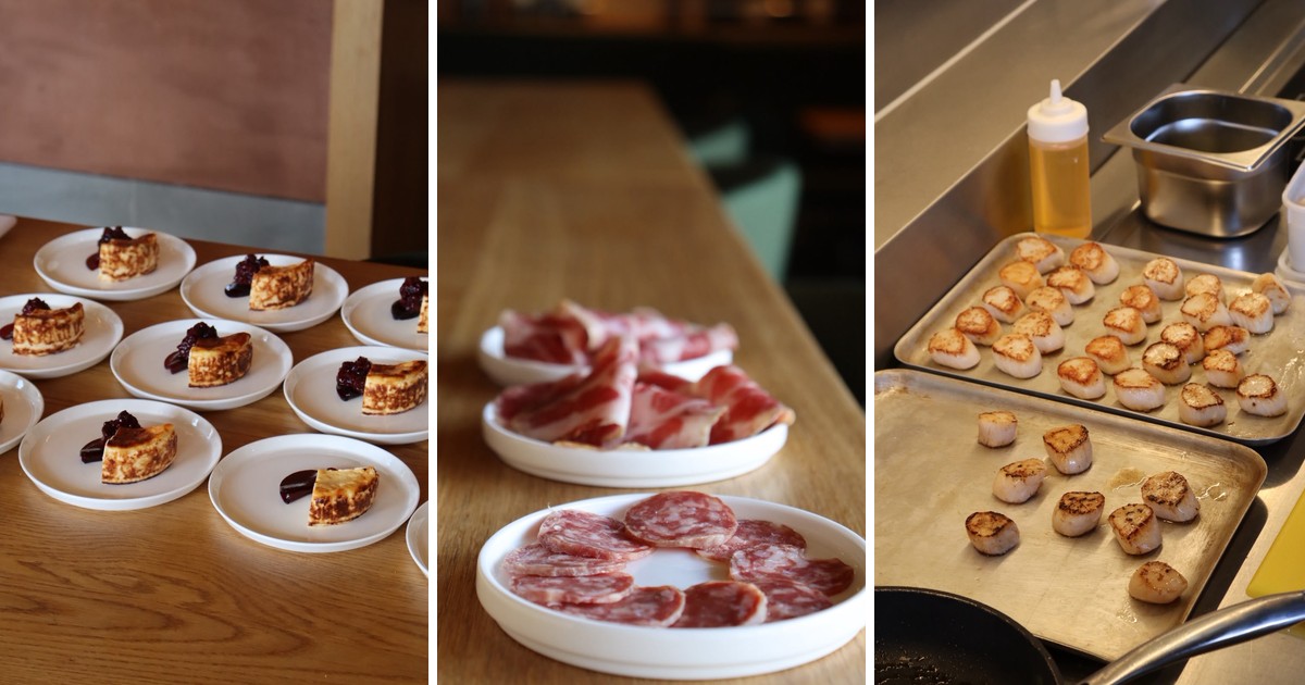 Food at Fowlescombe Farm