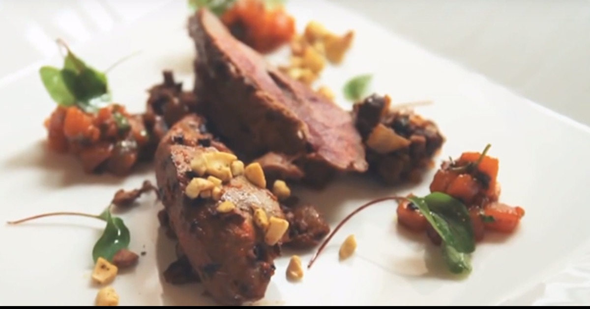 Grouse and hazelnuts