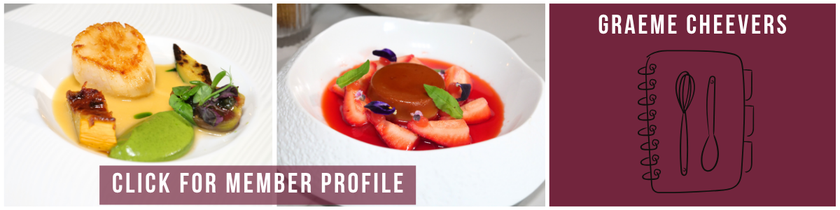 Graeme Cheevers food at UNALOME