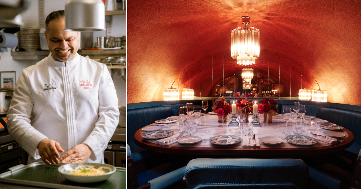 Sid Ahuja, chef at two-Michelin-starred Indian restaurant Gymkhana