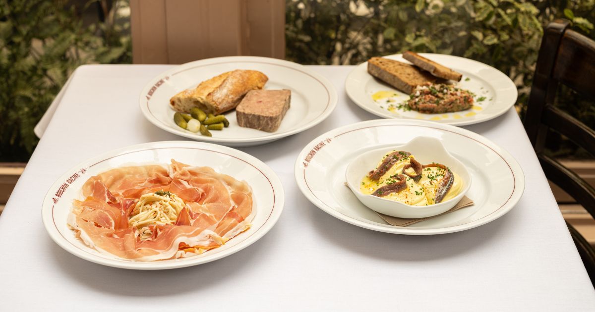 Food at Bouchon Racine
