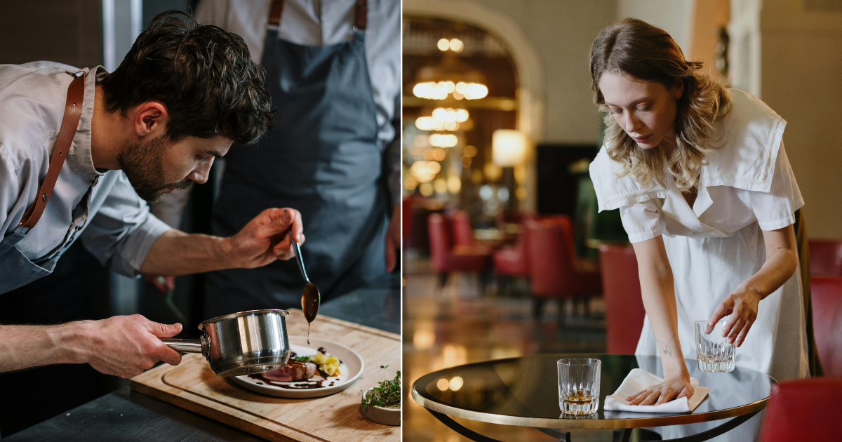 Physical health in hospitality