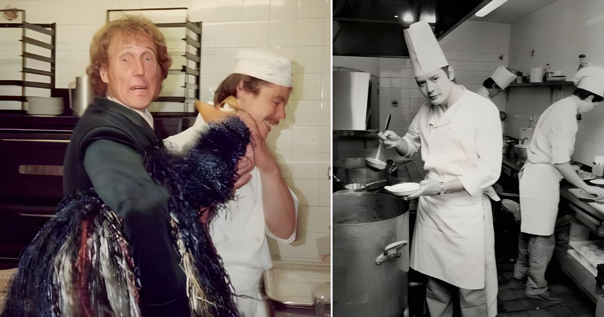 Ian McAndrew in the kitchen