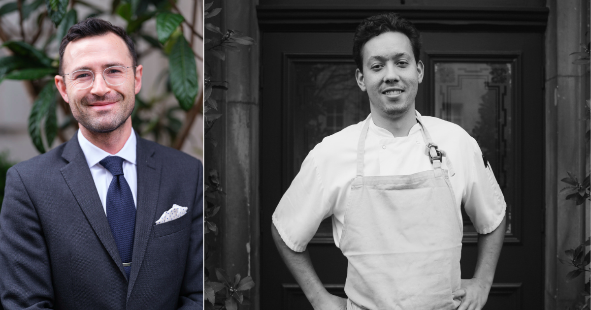 John Nicolas Carlino and Rhys Lebreux at The Clove Club