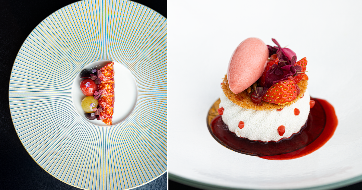 Food at Restaurant Gordon Ramsay High