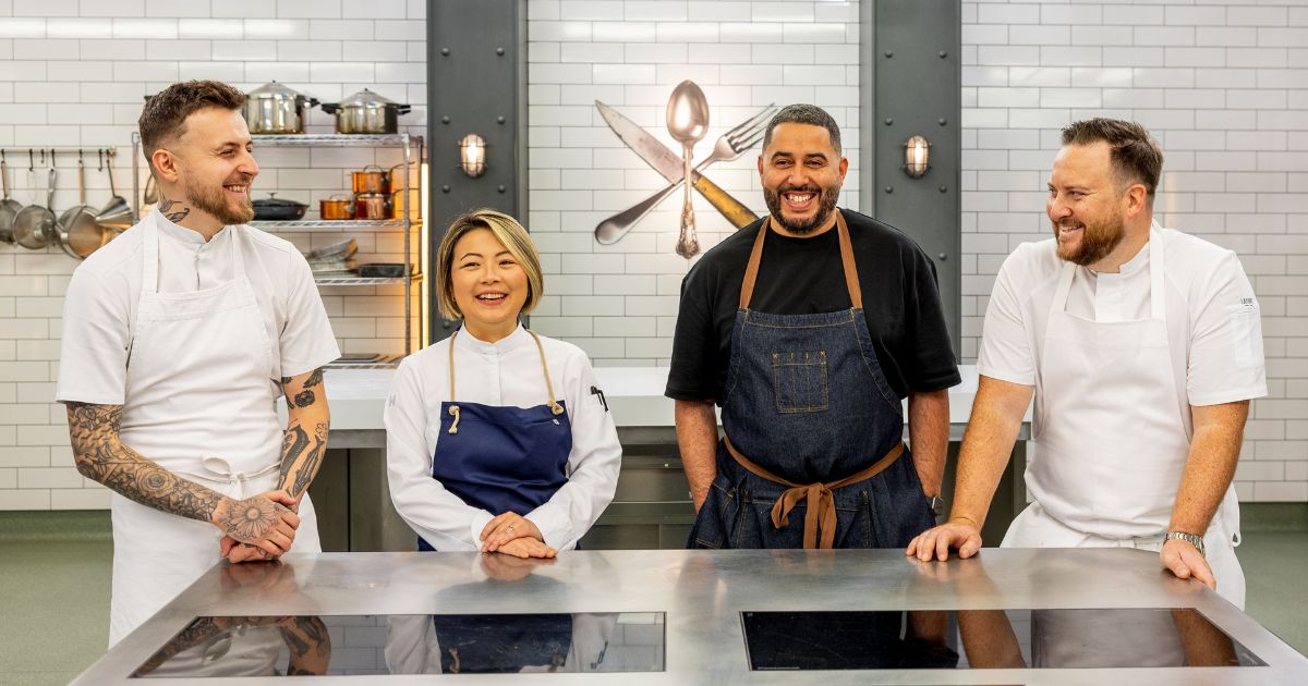 Jamie Keeble during the regional heat of Great British Menu
